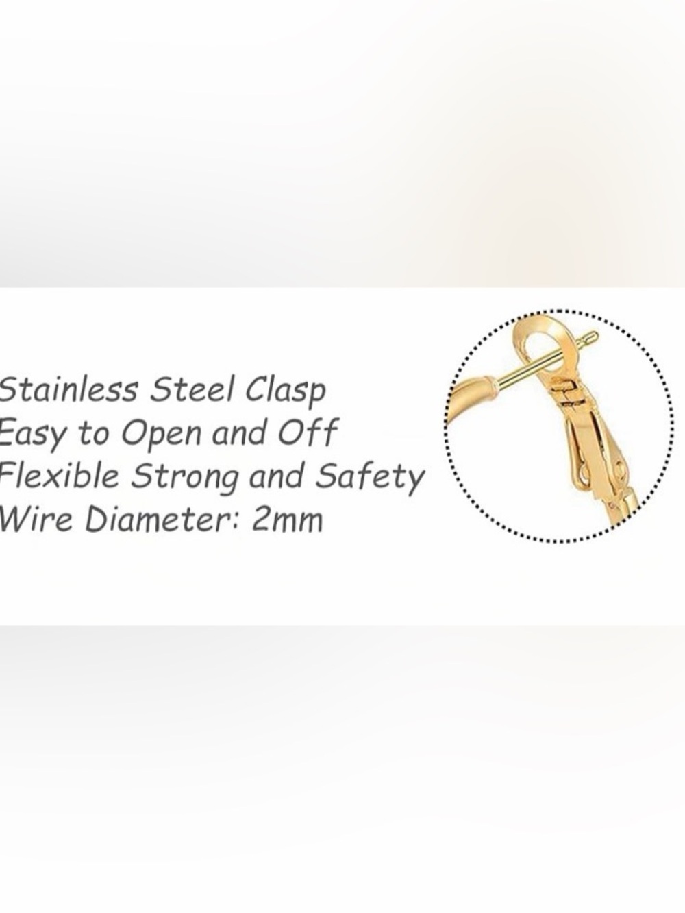 ⭐️FINAL PRICE 40MM Stainless Steel Classic Hoop Earrings - 40MM - Picture 10 of 10